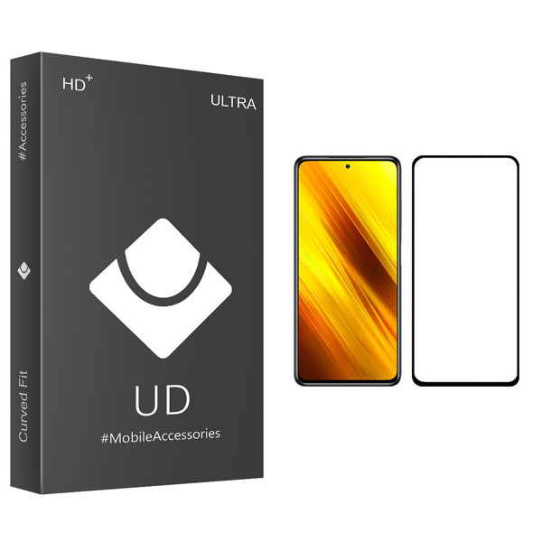محافظ صفحه نمایش سرامیکی یو دی مدل +HD مناسب برای گوشی موبایل شیائومی POCO X3 NFC