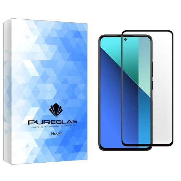 محافظ صفحه نمایش شیشه ای پیور گلس مدل NueGlas FullGlue مناسب برای گوشی موبایل شیائومی Redmi Note 13 Pro 5G