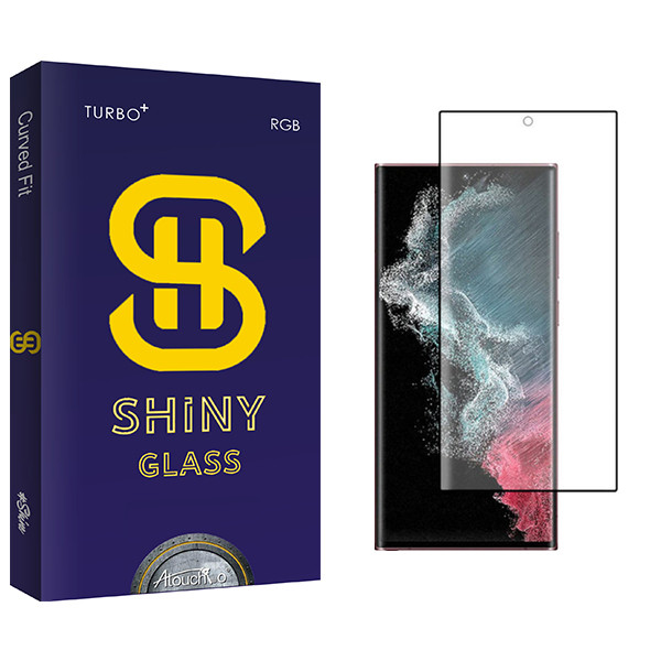 محافظ صفحه نمایش شیشه ای آتوچبو مدل Shiny Glass مناسب برای گوشی موبایل سامسونگ Galaxy S22 Ultra