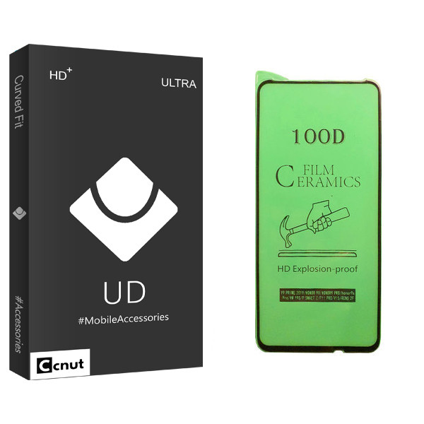 محافظ صفحه نمایش سرامیکی کوکونات مدل UD Black مناسب برای گوشی موبایل هوآوی Y9s