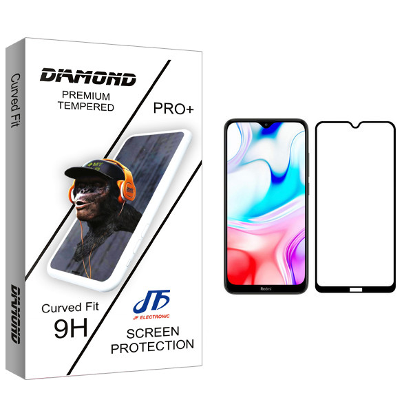 محافظ صفحه نمایش جی اف مدل Diamond glass مناسب برای گوشی موبایل شیائومی Redmi 8A