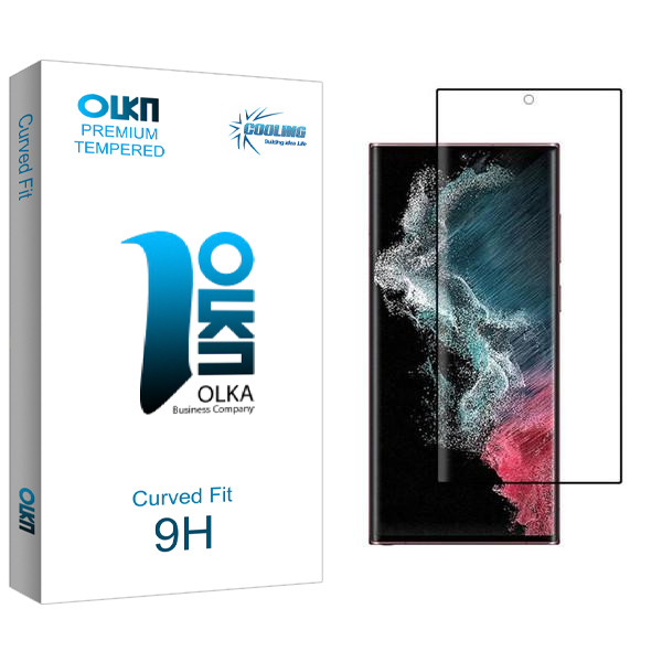 محافظ صفحه نمایش سرامیکی کولینگ مدل Olka S22 مناسب برای گوشی موبایل سامسونگ Galaxy S22 Ultra 5G