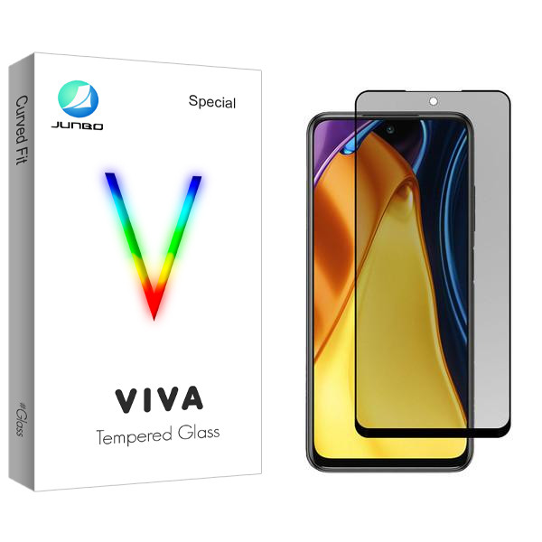 محافظ صفحه نمایش حریم شخصی جانبو مدل Viva مناسب برای گوشی موبایل شیائومی Poco M3 Pro 5G