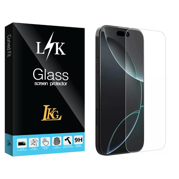محافظ صفحه نمایش ال کا جی مدل بی حاشیه  مناسب برای گوشی موبایل اپل iPhone 17 Pro Max