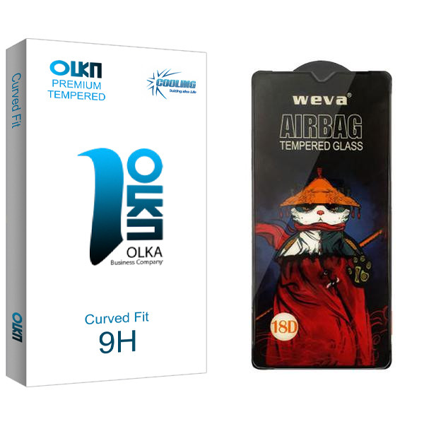 محافظ صفحه نمایش کولینگ مدل Olka Air Bag مناسب برای گوشی موبایل شیائومی Poco M5