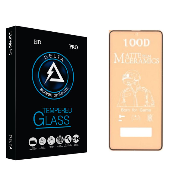 محافظ صفحه نمایش مات دلتا مدل Fit مناسب برای گوشی موبایل سامسونگ Galaxy M31