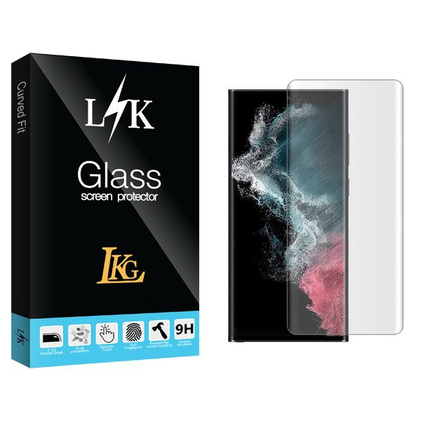 محافظ صفحه نمایش ال کا جی مدل LKK UV_NW مناسب برای گوشی موبایل سامسونگ Galaxy S22 Ultra