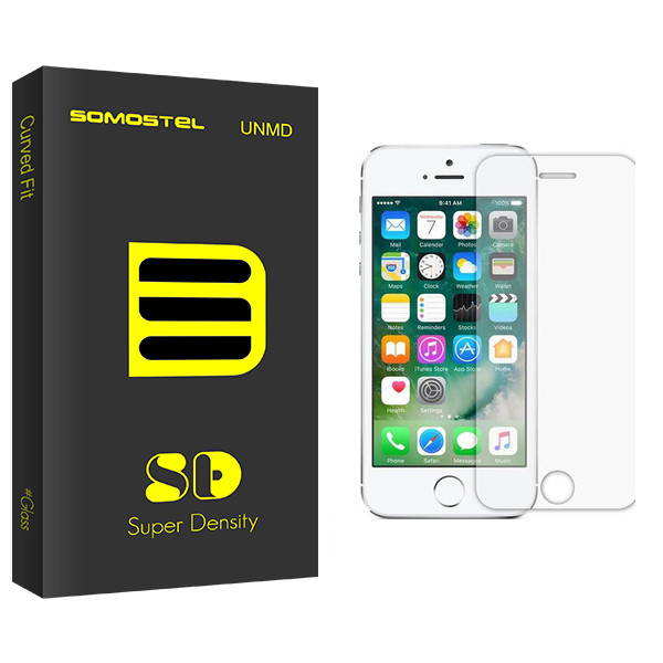 محافظ صفحه نمایش سوماستل مدل SD Glass مناسب برای گوشی موبایل اپل Iphone 5