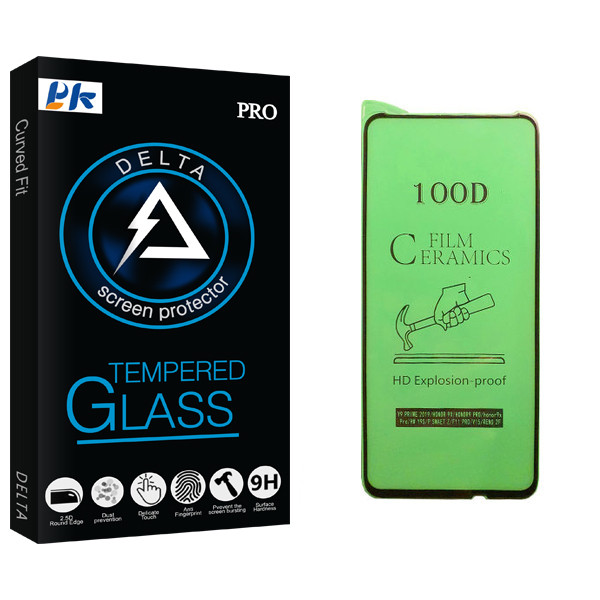 محافظ صفحه نمایش سرامیکی پی کی مدل Delta Glass مناسب برای گوشی موبایل هوآوی Y9s