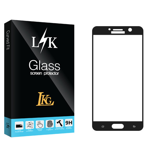 محافظ صفحه نمایش ال کا جی مدل LK Glass مناسب برای گوشی موبایل سامسونگ Galaxy A7 2017