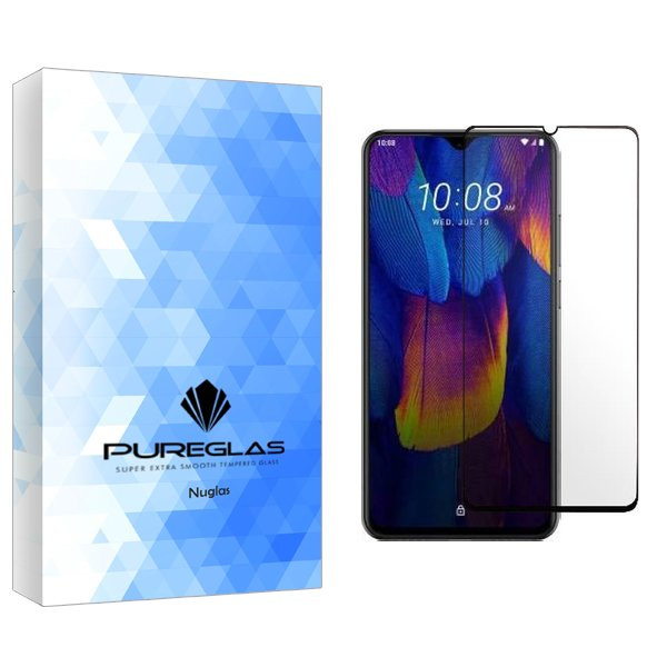 محافظ صفحه نمایش شیشه ای پیور گلس مدل NueGlas مناسب برای گوشی موبایل اچ تی سی Wildfire X