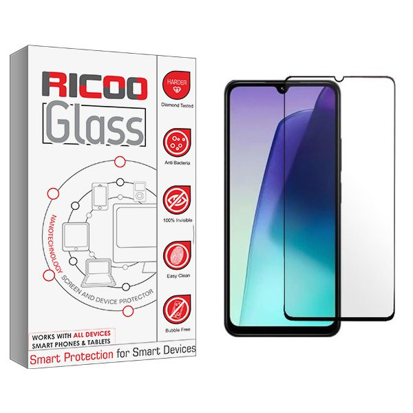 محافظ صفحه نمایش سرامیکی ریکو مدل RiC2 nw مناسب برای گوشی موبایل شیائومی Redmi 14C