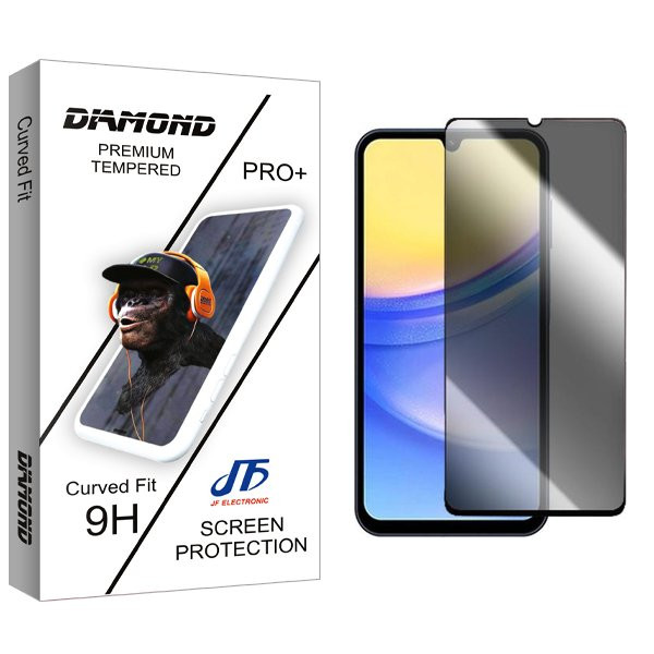 محافظ صفحه نمایش حریم شخصی جی اف مدل Diamond2 مناسب برای گوشی موبایل سامسونگ Galaxy A16