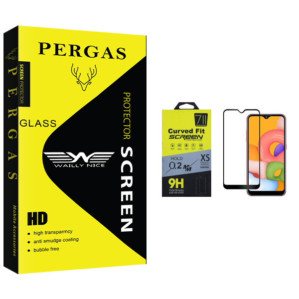 محافظ صفحه نمایش وایلی نایس مدل Pergas Glass مناسب برای گوشی موبایل سامسونگ Galaxy A01
