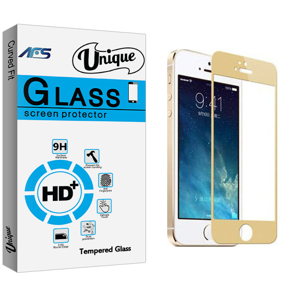 محافظ صفحه نمایش ای اف اس مدل Unique Glass مناسب برای گوشی موبایل اپل iphone 5/5S