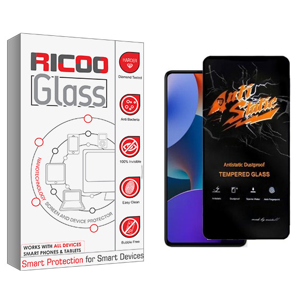 محافظ صفحه نمایش ریکو مدل RC Antistatic مناسب برای گوشی موبایل شیائومی Redmi Note 12 Pro Plus 5G