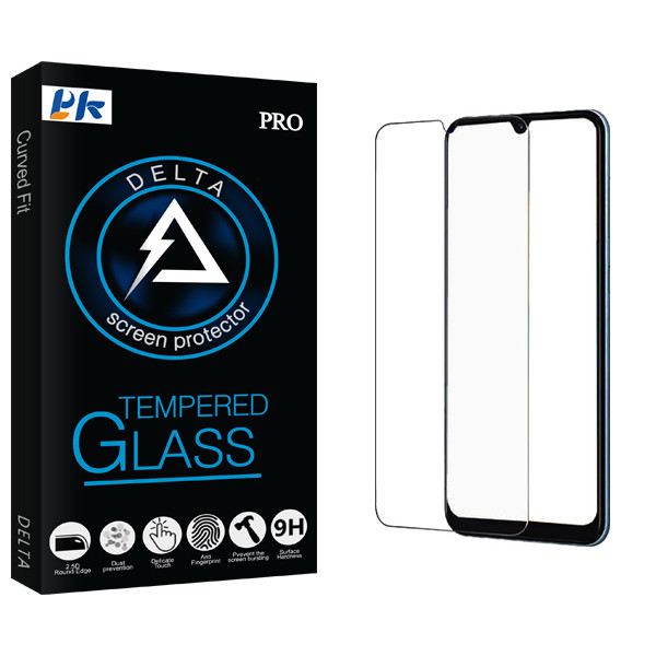 محافظ صفحه نمایش شیشه ای پی کی مدل Delta Glass مناسب برای گوشی موبایل سامسونگ Galaxy A10S