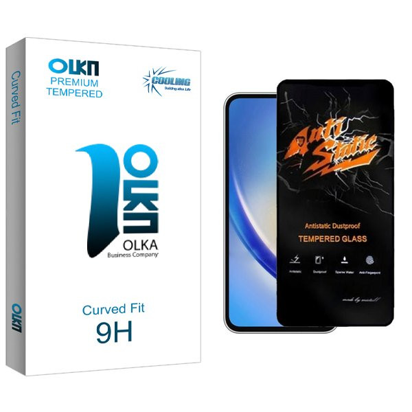 محافظ صفحه نمایش کولینگ مدل Olka Antistatic مناسب برای گوشی موبایل سامسونگ Galaxy A35