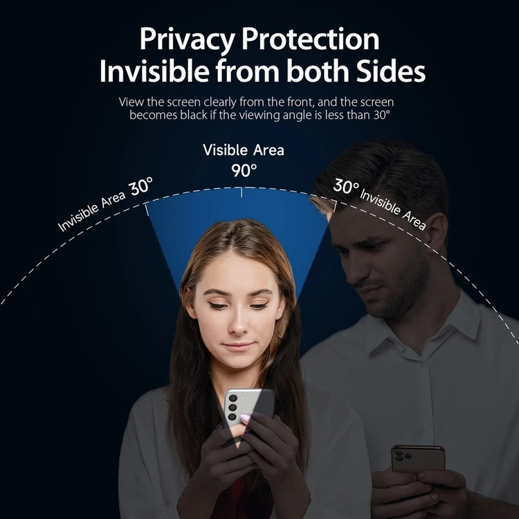 محافظ صفحه نمایش حریم شخصی آتوچبو مدل Shiny Privacy مناسب برای گوشی موبایل اپل iPhone 16 Pro
