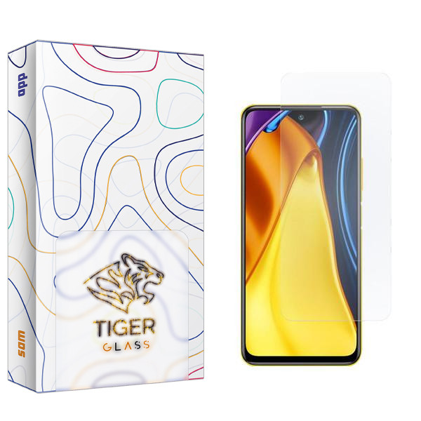محافظ صفحه نمایش تایگر گلس مدل SAM2 مناسب برای گوشی موبایل شیائومی Poco M3 Pro 5G