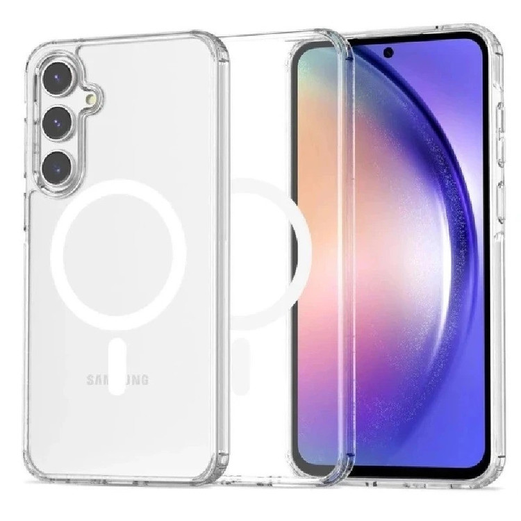 کاور ال کا جی مدل قاب مگسیف دار مناسب برای گوشی موبایل سامسونگ Galaxy S24 Ultra