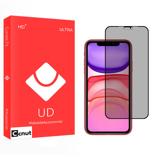 محافظ صفحه نمایش حریم شخصی کوکونات مدل UD مناسب برای گوشی موبایل اپل iPhone 11
