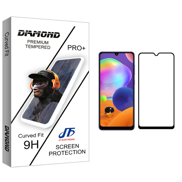محافظ صفحه نمایش جی اف مدل Diamond glass مناسب برای گوشی موبایل سامسونگ Galaxy A31