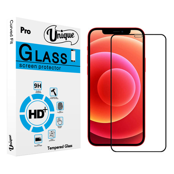 محافظ صفحه نمایش سرامیکی يونيک مدل +Clear مناسب برای گوشی موبایل اپل Iphone 12mini