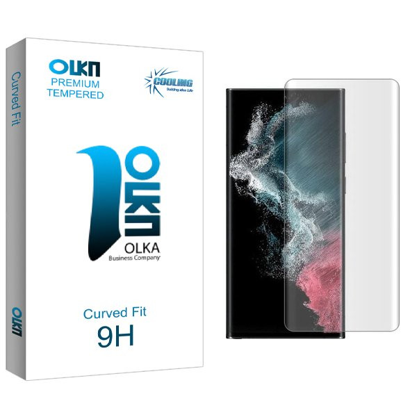 محافظ صفحه نمایش کولینگ مدل Olka UV_NW مناسب برای گوشی موبایل سامسونگ Galaxy S22 Ultra