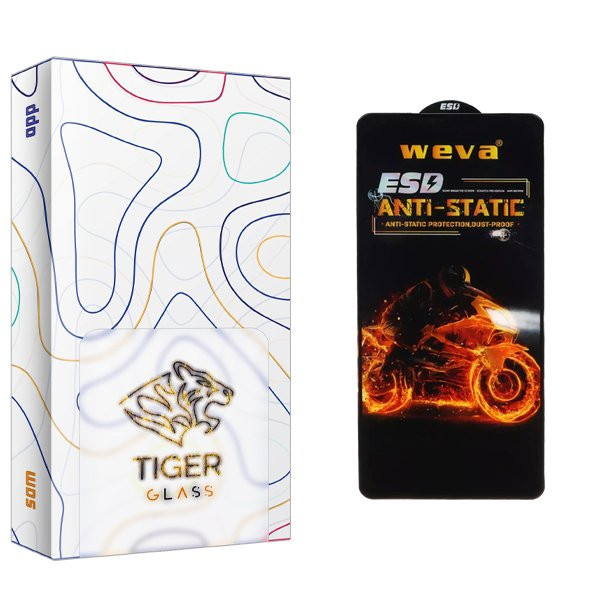 محافظ صفحه نمایش تایگر گلس مدل APL2 Weva ESD مناسب برای گوشی موبایل شیائومی Redmi Note 11 Pro+