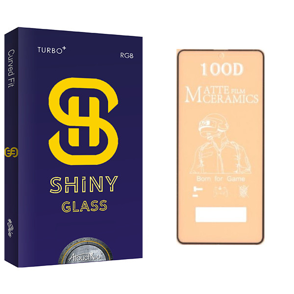 محافظ صفحه نمایش مات آتوچبو مدل Shiny Glass مناسب برای گوشی موبایل سامسونگ A21 S