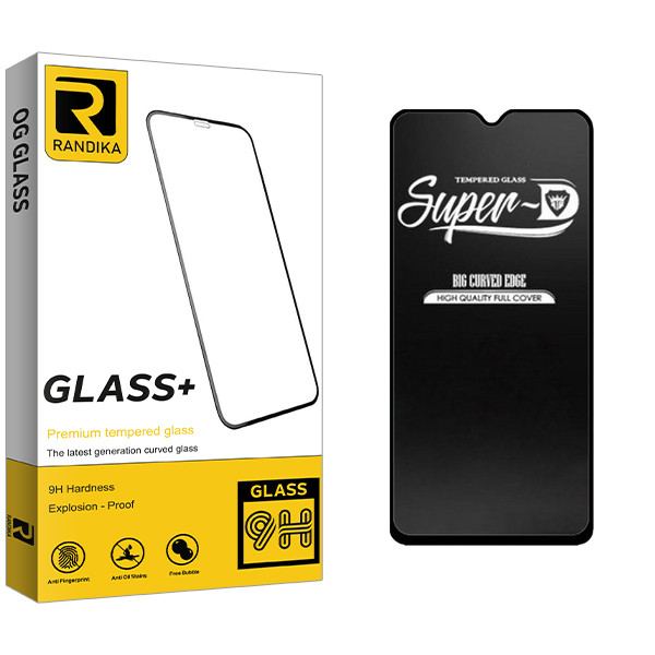 محافظ صفحه نمایش شیشه ای راندیکا مدل Randika Glass Super-D مناسب برای گوشی موبایل شیائومی Poco M3