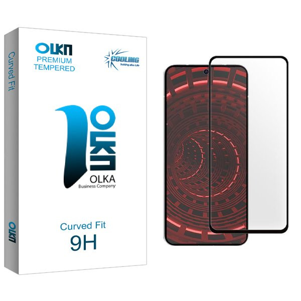 محافظ صفحه نمایش شیشه ای کولینگ مدل Olka مناسب برای گوشی موبایل سامسونگ Galaxy A71/A72 4G/A72 5G/A73/A80/A90/M51/M52 5G/M53/M54/F62/M62