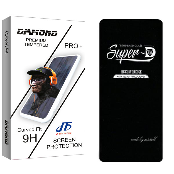 محافظ صفحه نمایش جی اف مدل Diamond SuperD مناسب برای گوشی موبایل شیائومی Poco F5 Pro