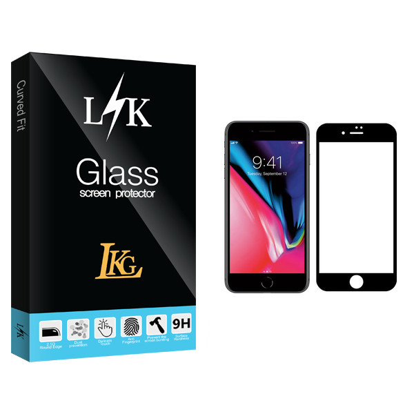 محافظ صفحه نمایش ال کا جی مدل LK Glass مناسب برای گوشی موبایل اپل iPhone SE 2020