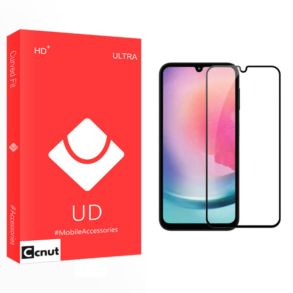 محافظ صفحه نمایش شیشه ای کوکونات مدل UD مناسب برای گوشی موبایل سامسونگ Galaxy A24