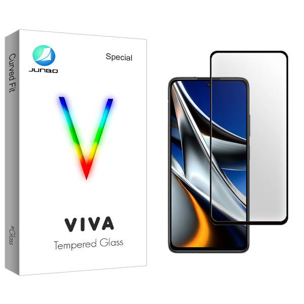 محافظ صفحه نمایش سرامیکی شفاف جانبو مدل Viva Glass مناسب برای گوشی موبایل شیائومی Poco X4 Pro 5G 2201116PG