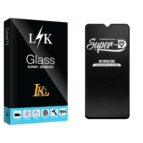 محافظ صفحه نمایش شیشه ای ال کا جی مدل LK Glass Super-D مناسب برای گوشی موبایل سامسونگ GALAXY A12 Nacho