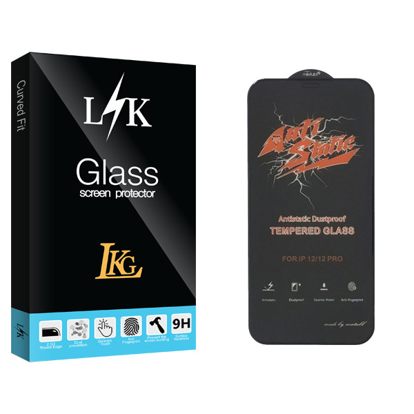 محافظ صفحه نمایش ال کا جی مدل LK Glass ANTI-STATIC مناسب برای گوشی موبایل اپل iPhone X \ XS \ 11 pro