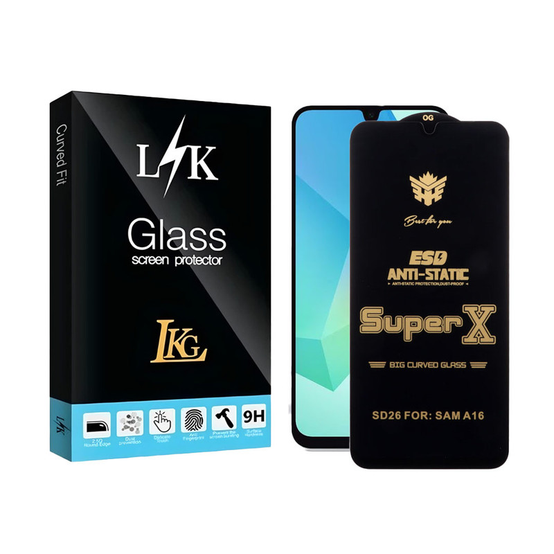 محافظ صفحه نمایش ال کا جی مدل Super X  گلس مناسب برای گوشی موبایل سامسونگ Galaxy A16