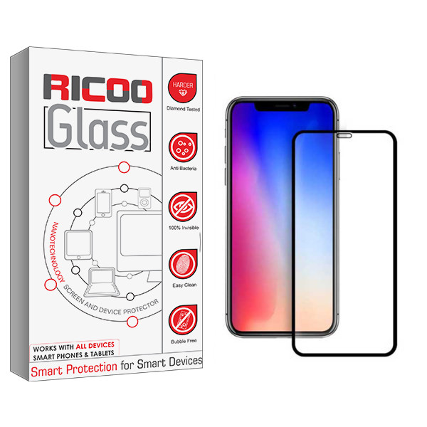 محافظ صفحه نمایش مات ریکوو مدل +HD مناسب برای گوشی موبایل اپل iPhone XS Max
