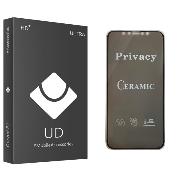 محافظ صفحه نمایش سرامیکی یو دی مدل ULTRA مناسب برای گوشی موبایل اپل iPhone X