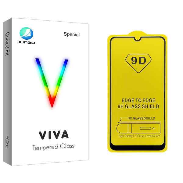 محافظ صفحه نمایش 9D جانبو مدل Viva Glass مناسب برای گوشی موبایل سامسونگ Galaxy A50