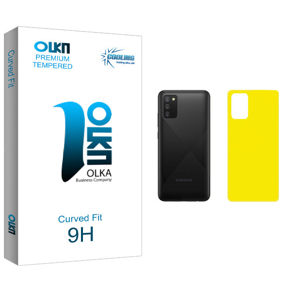 محافظ پشت گوشی کولینگ مدل Olka glass مناسب برای گوشی موبایل سامسونگ Galaxy A02s
