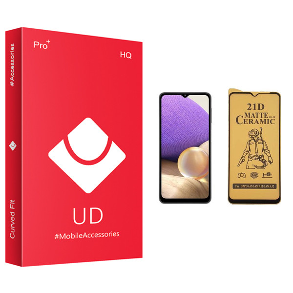محافظ صفحه نمایش سرامیکی یو دی مدل +PRO مناسب برای گوشی موبایل سامسونگ Galaxy A32