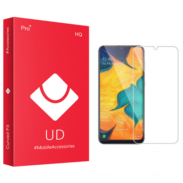 محافظ صفحه نمایش شیشه ای یو دی مدل +PRO مناسب برای گوشی موبایل سامسونگ Galaxy A20