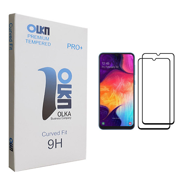 محافظ صفحه نمایش الکا مدل +PRO مناسب برای گوشی موبایل سامسونگ Galaxy A50 بسته دو عددی