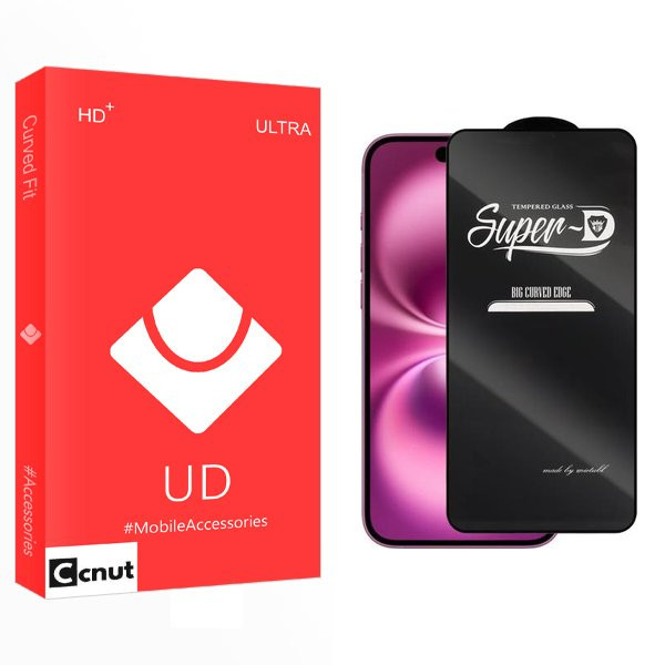 محافظ صفحه نمایش کوکونات مدل UDnewpkg SuperD مناسب برای گوشی موبایل اپل iPhone 16