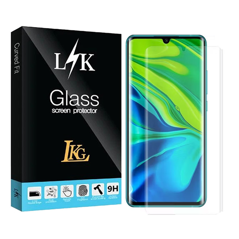محافظ صفحه نمایش ال کا جی مدل UV مناسب برای گوشی موبایل شیائومی Mi Note 10 Pro 4G