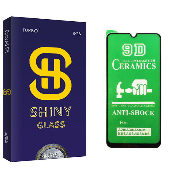 محافظ صفحه نمایش سرامیکی آتوچبو مدل Shiny Glass مناسب برای گوشی موبایل سامسونگ Galaxy A30